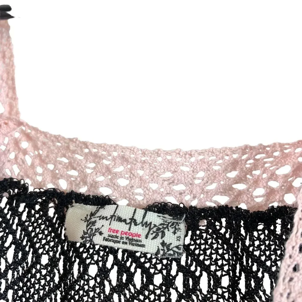 Free People Tiers For You Tiered Lace Sleeveless Floral Maxi Slip Dress Size XS